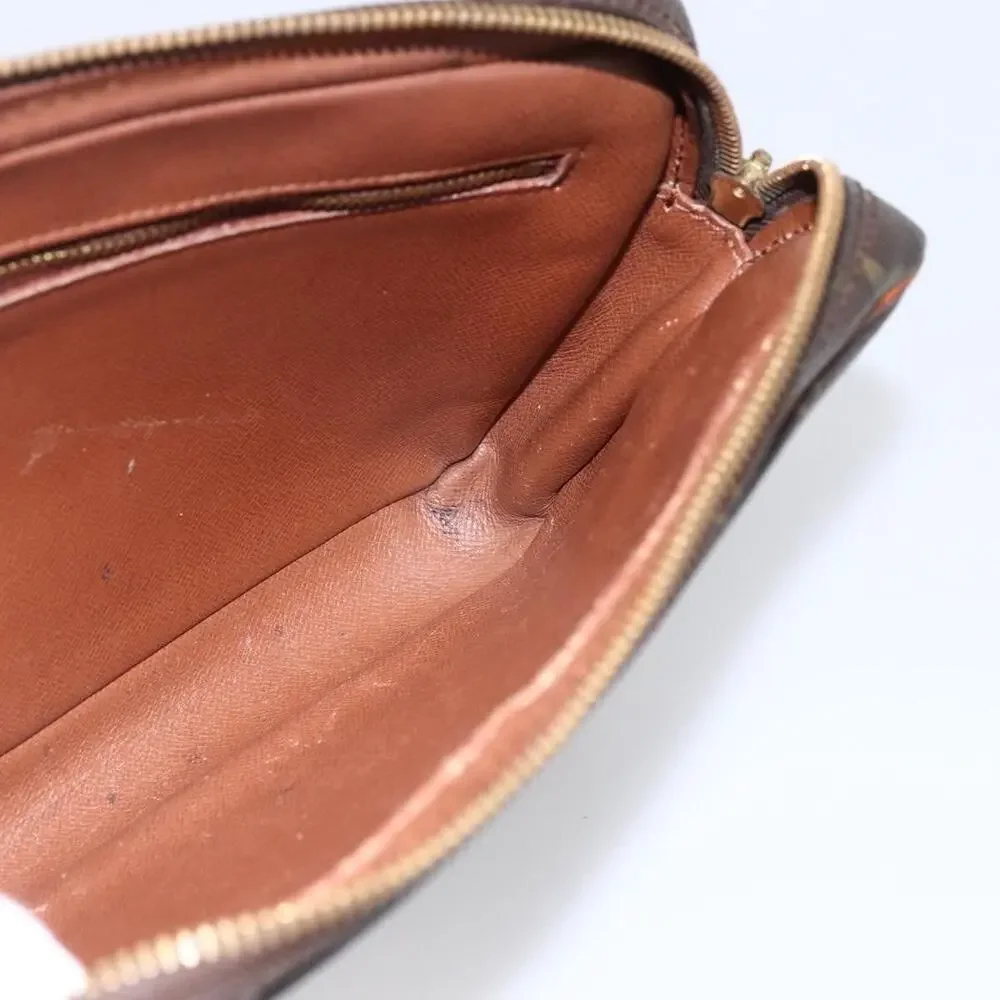 Louis Vuitton Monogram Marly Dragonne GM Clutch Bag Brown